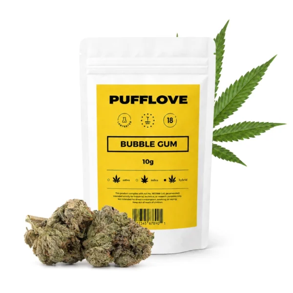 Bubble Gum, PUFFLOVE, Fiori