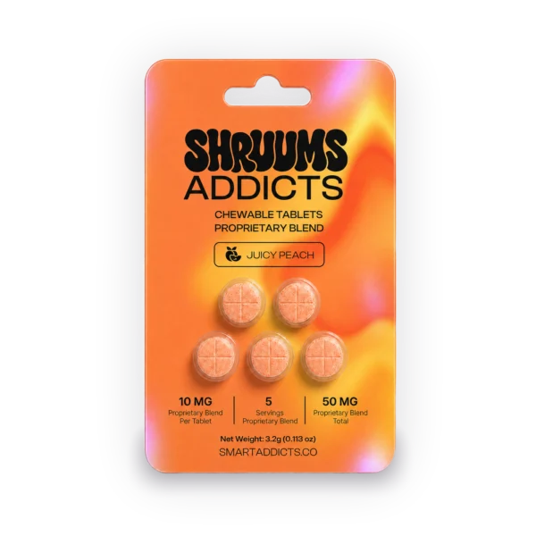 Juicy Peach Tabs, Smart Addicts, Compresse