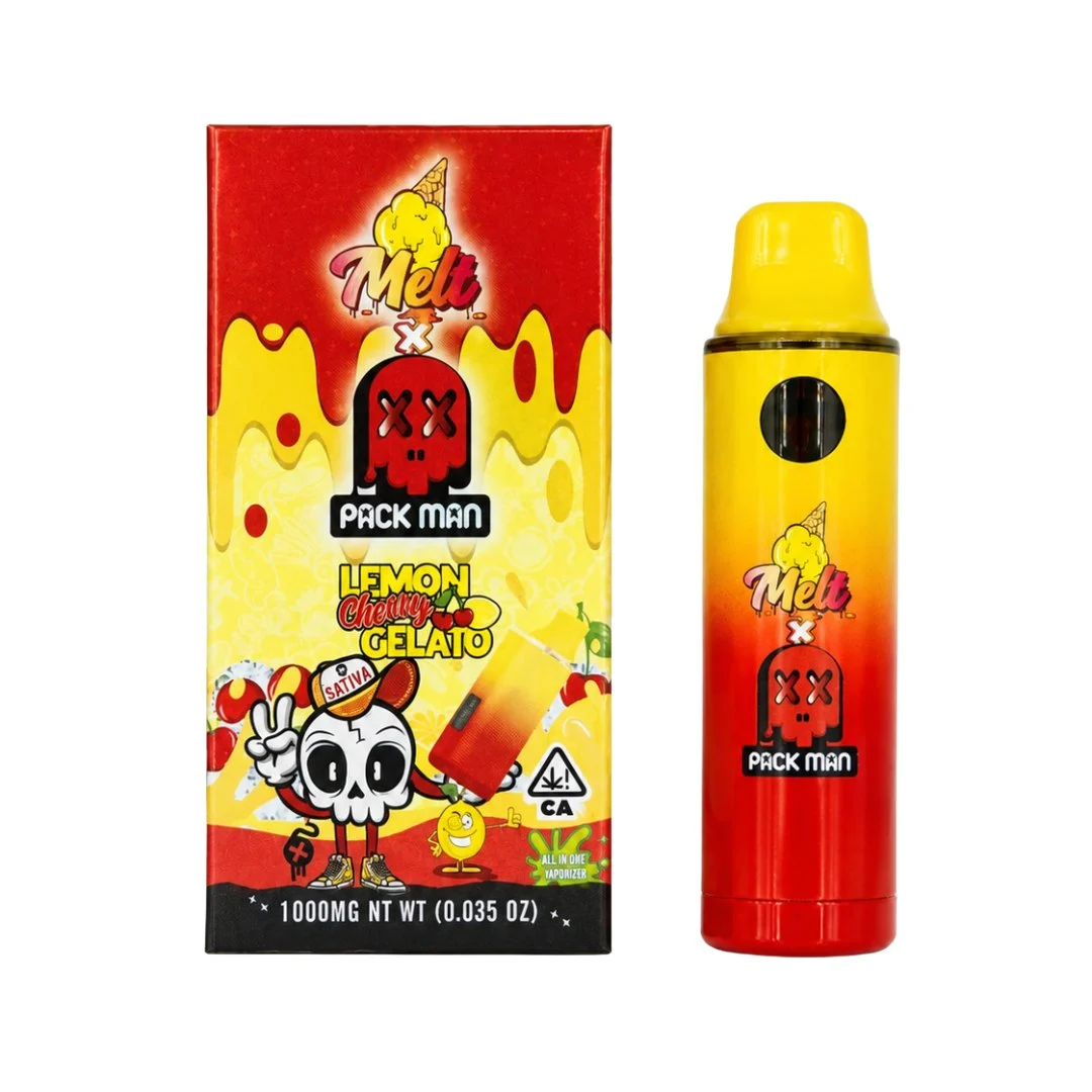 Lemon Cherry Gelato Pack Man, Vape