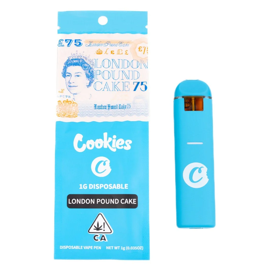 London Pound Cake Cookies, Vape