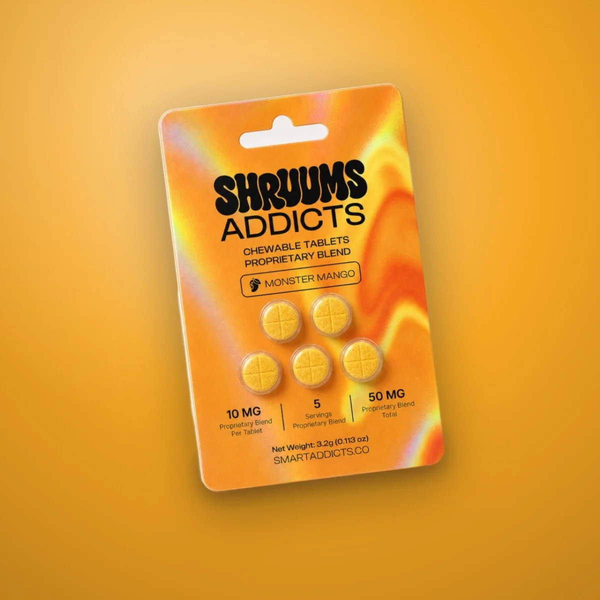 Monster Mango Tabs Shruums Addicts, Compresse