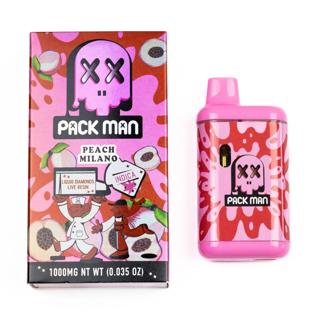Peach Milano Pack Man, Vape