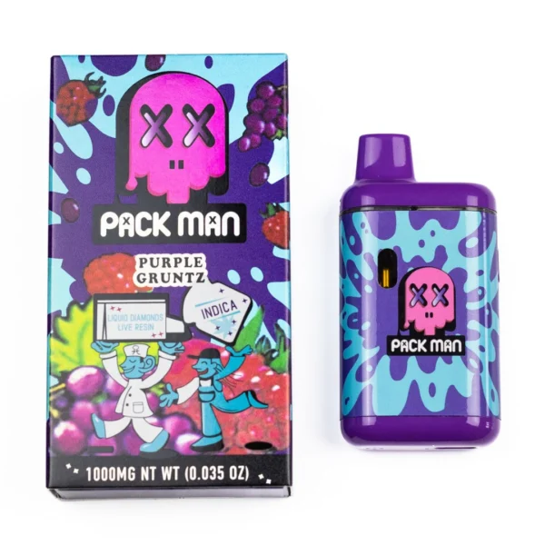 Purple Gruntz, Pack Man, Vape