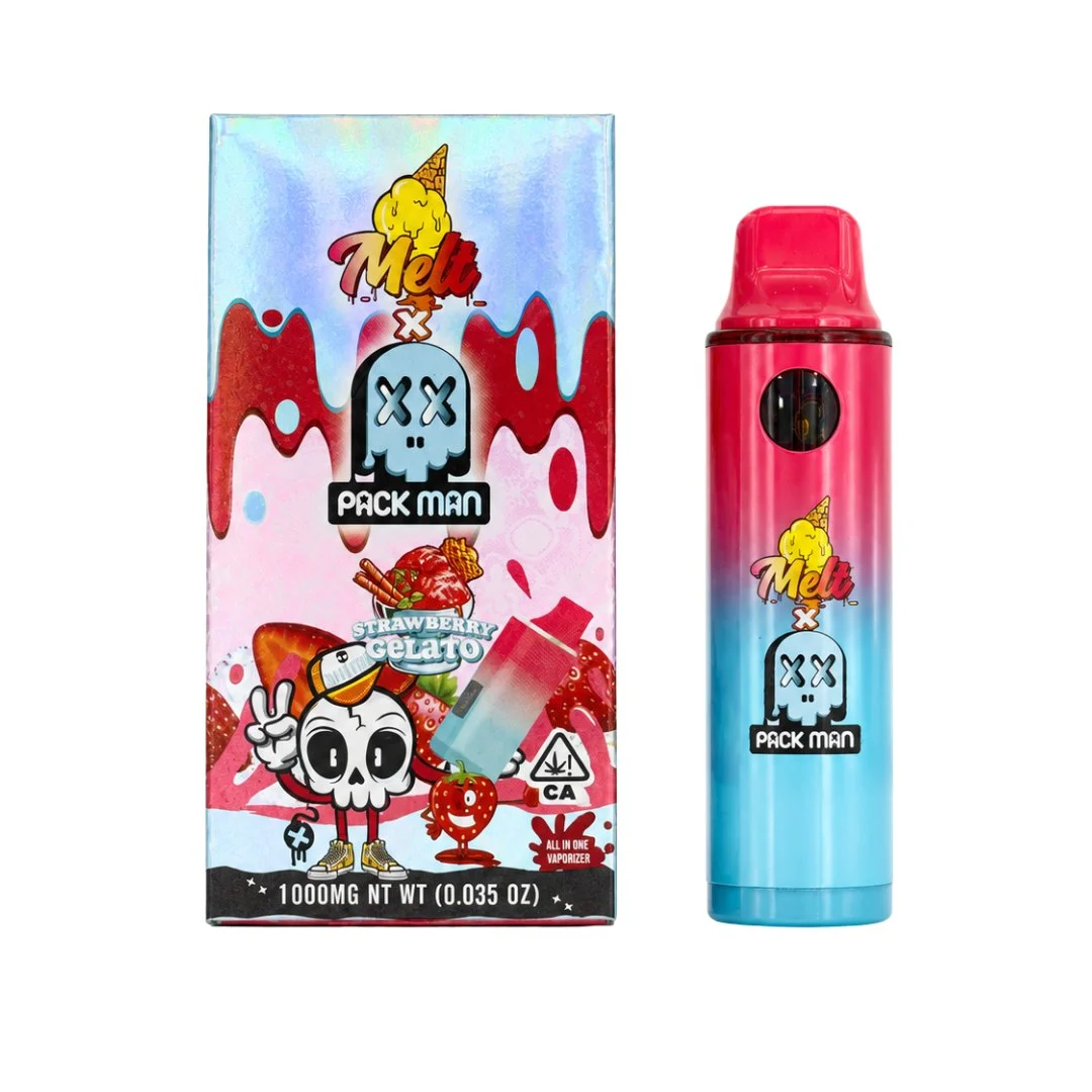 Strawberry Gelato Pack Man, Vape