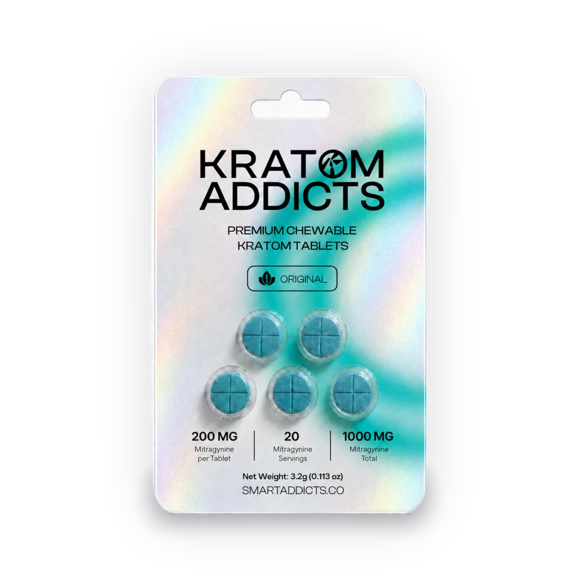 The Original Tabs Kratom Addicts, Compresse