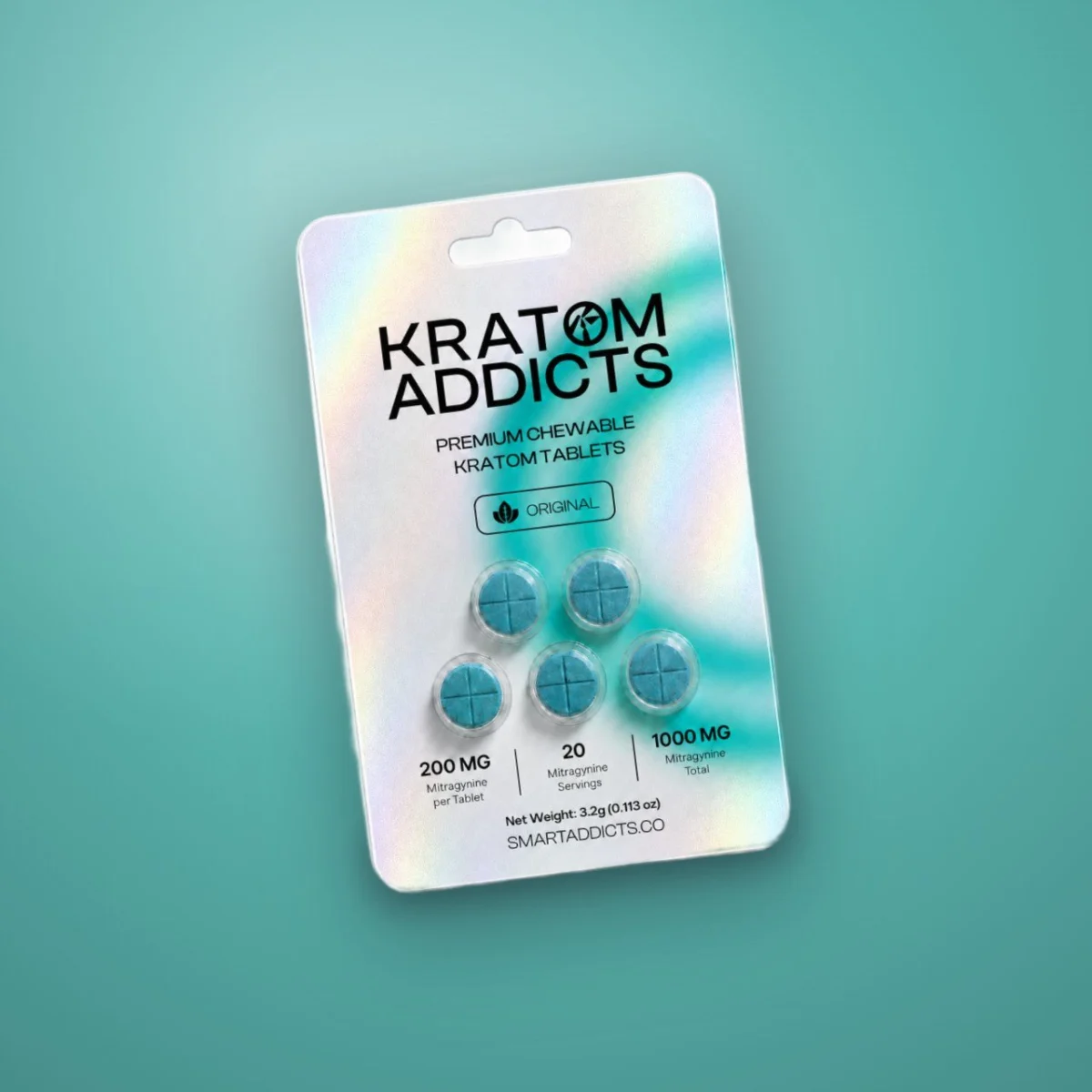 The Original Tabs Kratom Addicts, Compresse