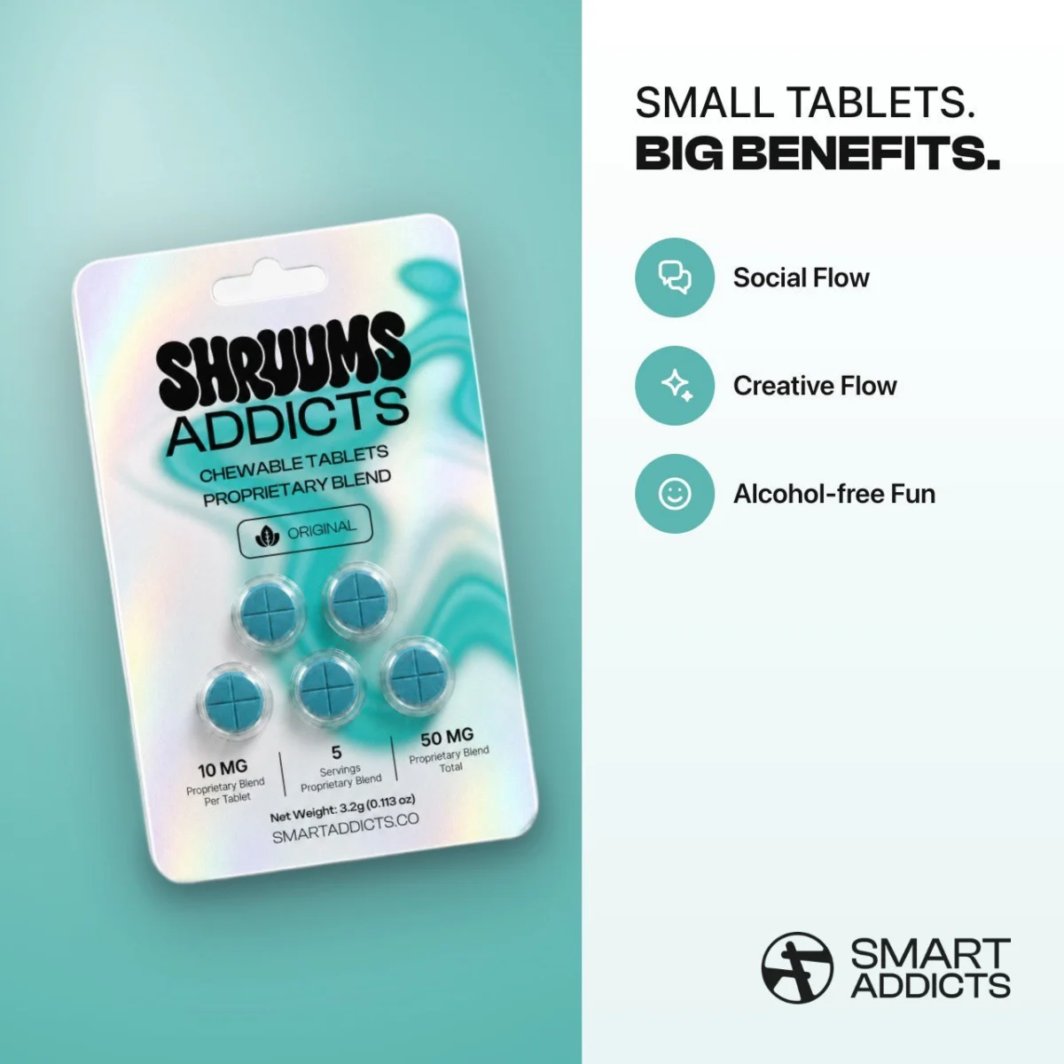 The Original Tabs Shruums Addicts, Compresse
