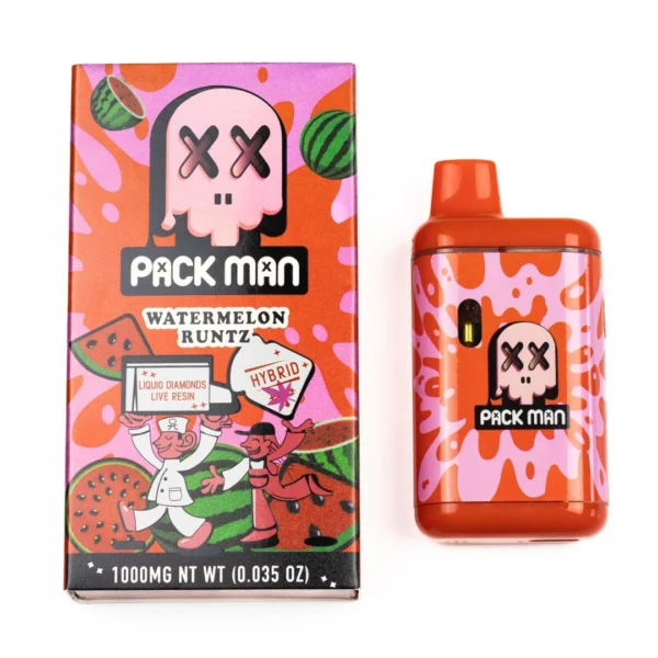 Watermelon Runtz Pack Man, Vape