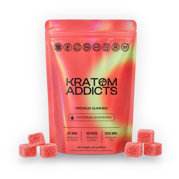 Watermelon Wonder Gummies, Smart Addicts, Gummies