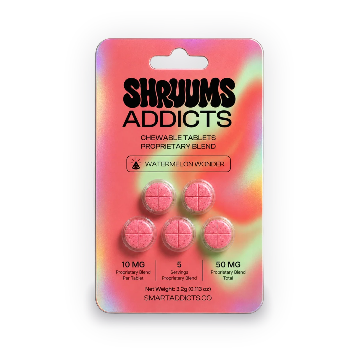 Watermelon Wonder Tabs Shruums Addicts, Compresse