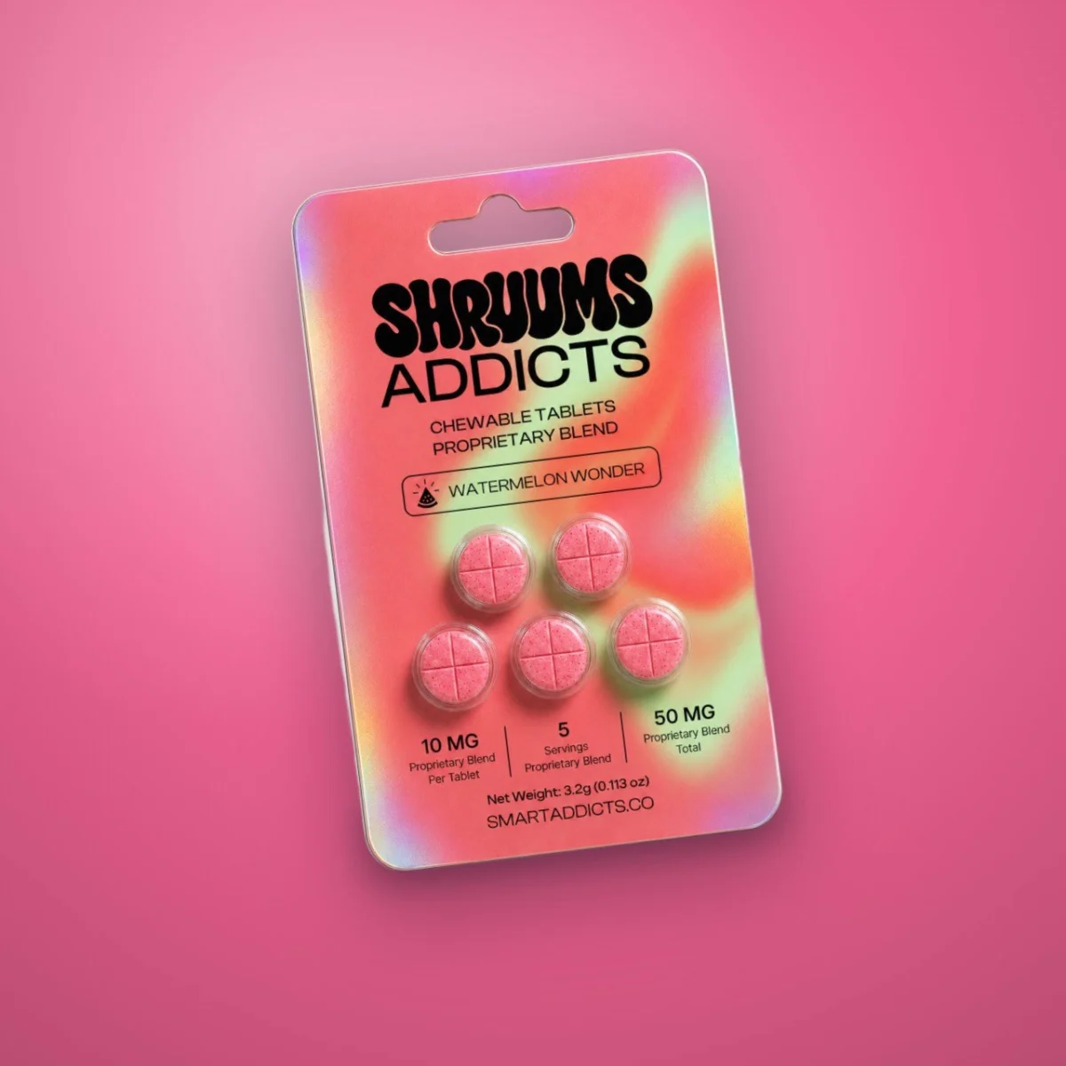 Watermelon Wonder Tabs Shruums Addicts, Compresse