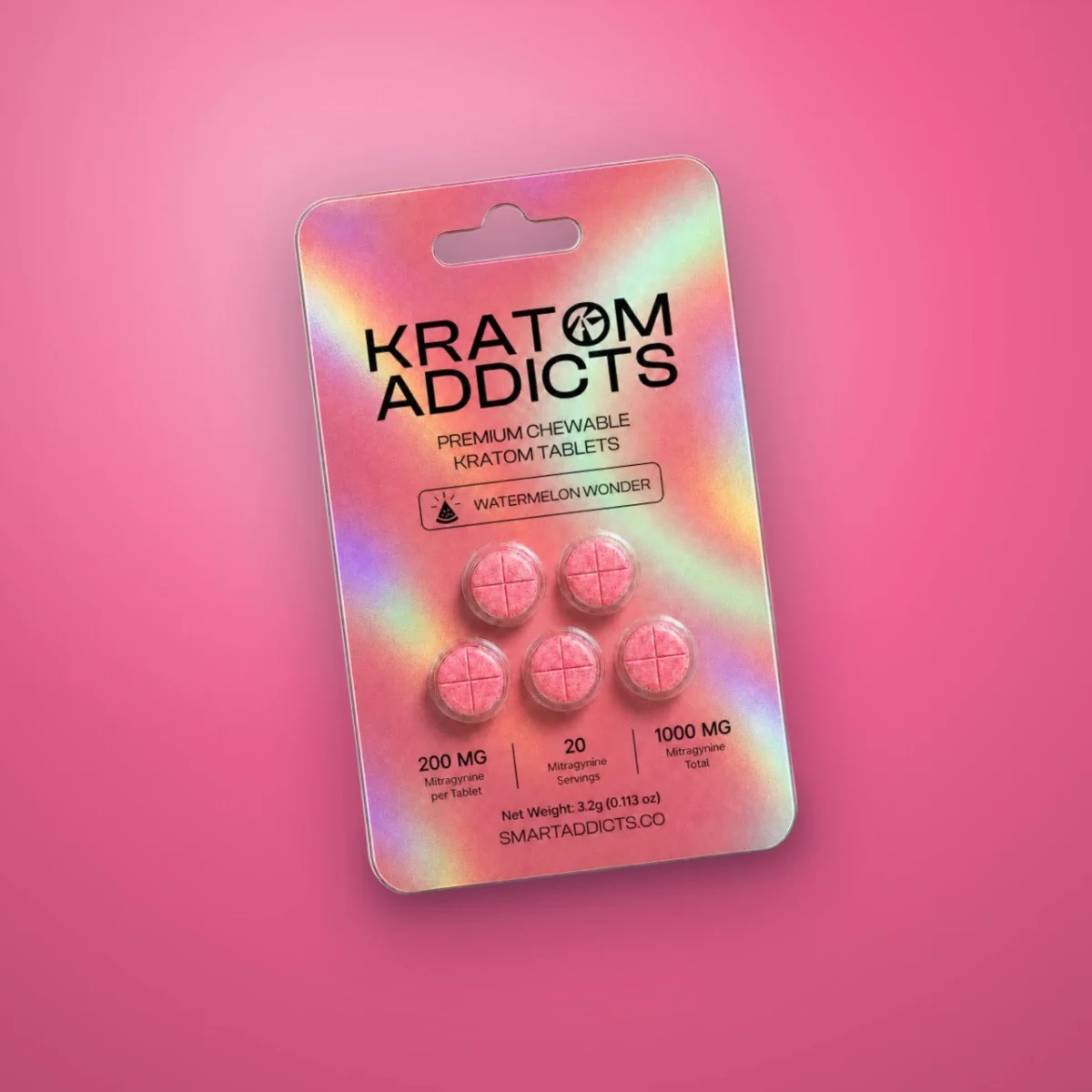 Watermelon Wonder Tabs Kratom Addicts, Compresse