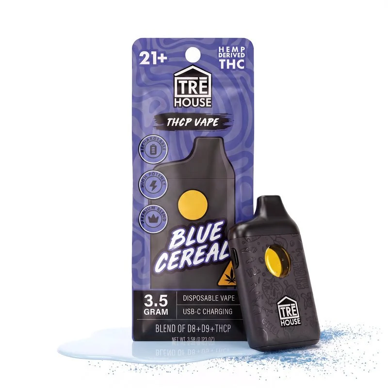 Blue Cereal THC-P Tre House, Vape