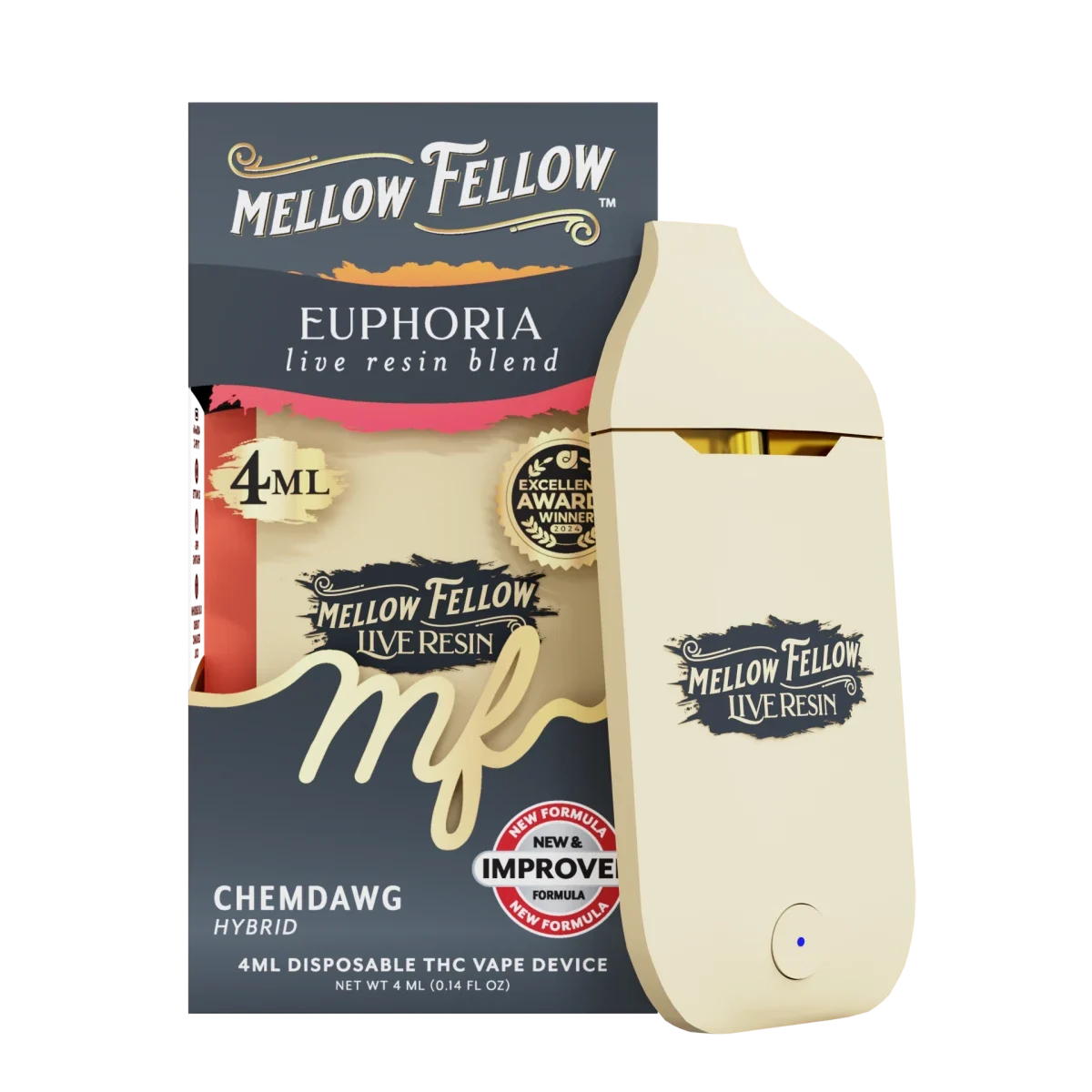 Chemdawg Euphoria Blend Mellow Fellow, Vape