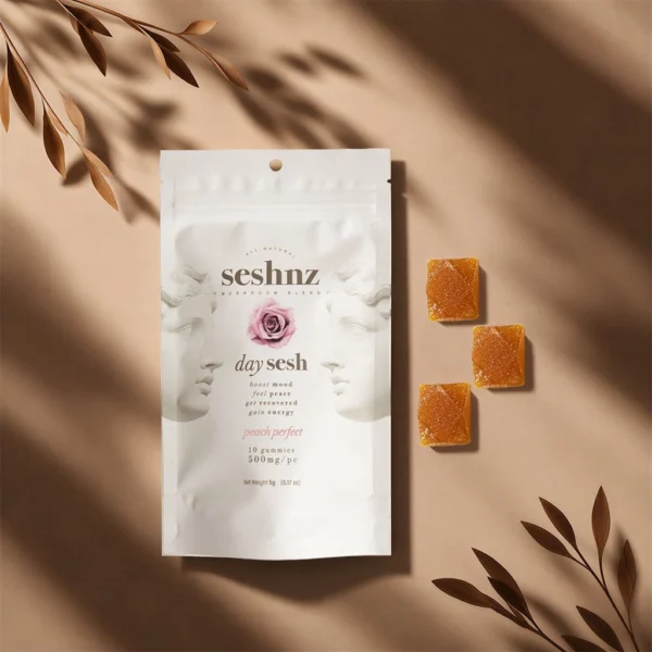 Day Sesh Peach Perfect, Seshnz, Gummies