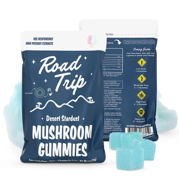 Desert Stardust Cotton Candy, Road Trip, Gummies