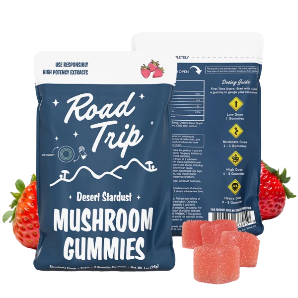 Desert Stardust Strawberry, Road Trip, Gummies