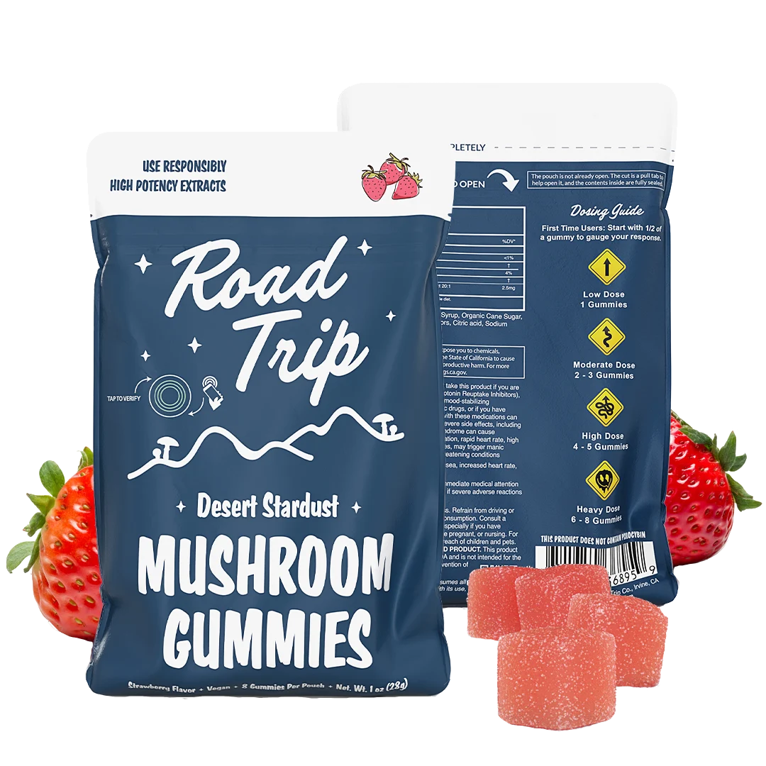 Desert Stardust Strawberry Road Trip, Gummies