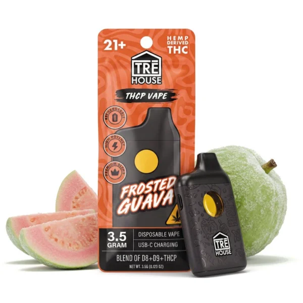Frosted Guava THC-P, Tre House, Vape