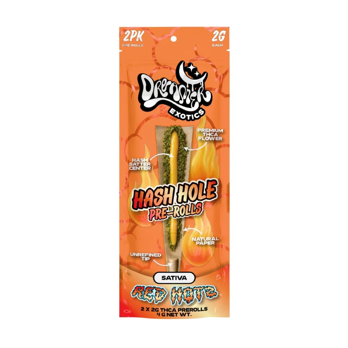 Hash Hole Red Hotz Dreamer, Pre-roll