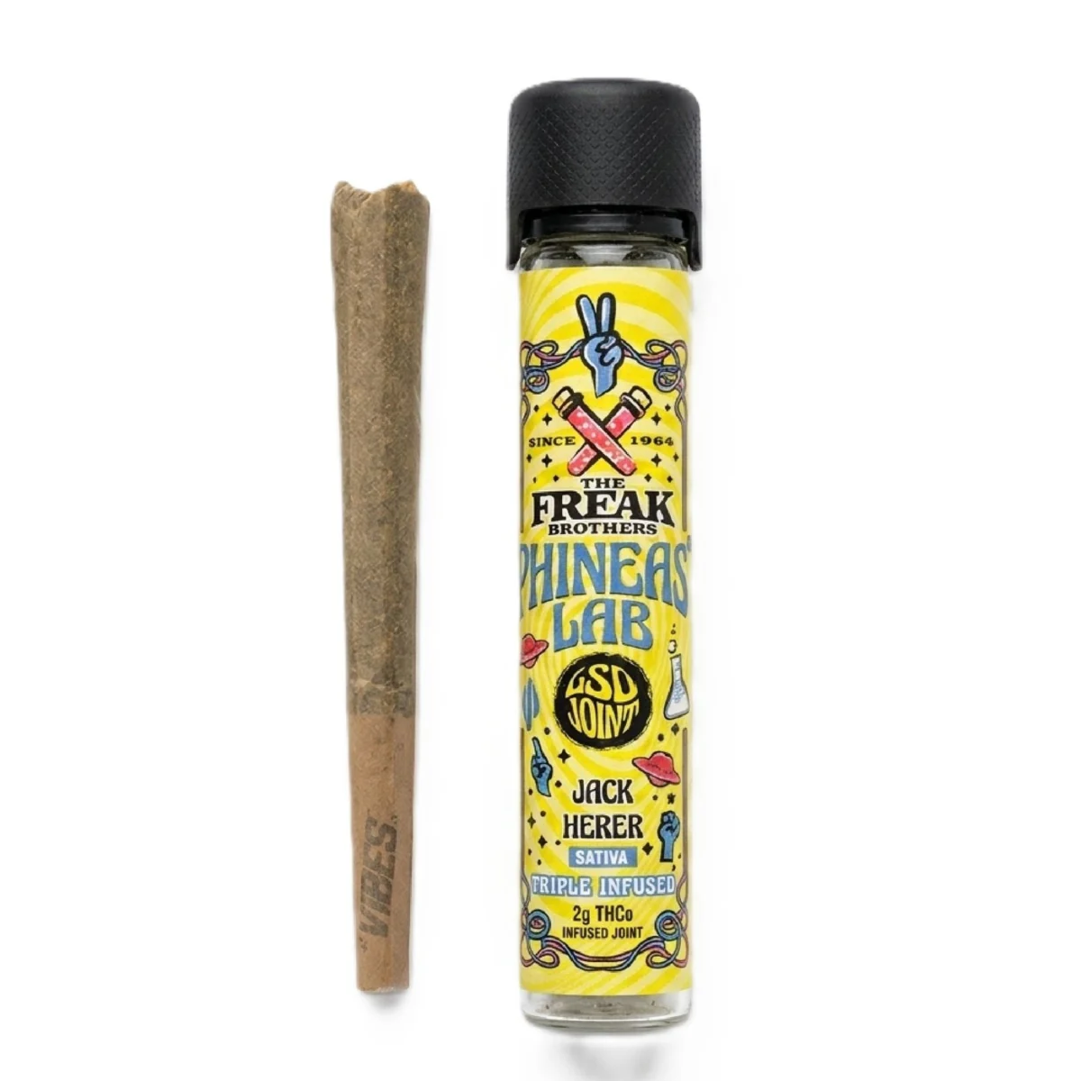 Jack Herer Pre-roll Freak Brothers