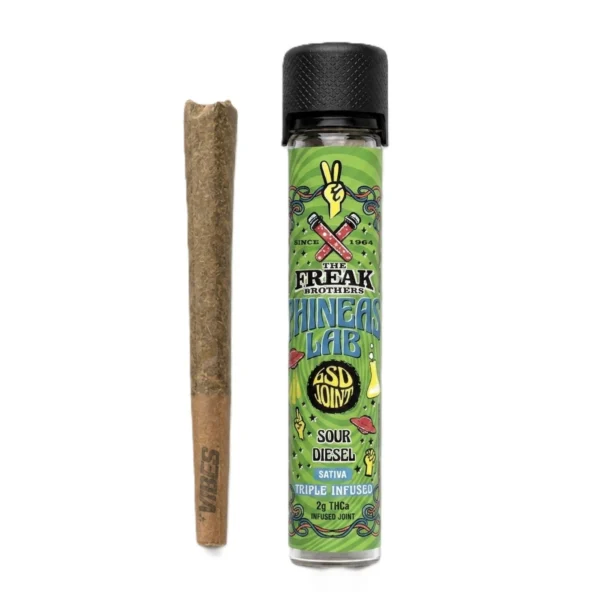 Sour Diesel Pre-roll Freak Brothers