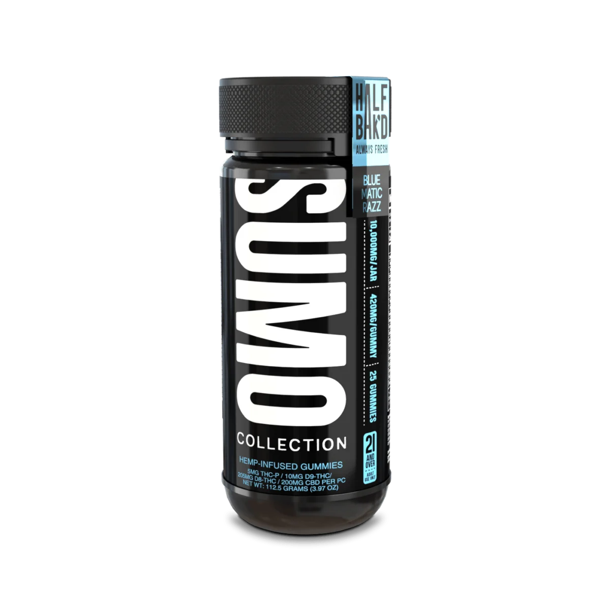 Sumo Bluematic Razz Half Bak'd, Gummies