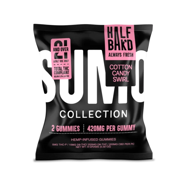 Sumo Cotton Candy Swirl Half Bak'd, Gummies