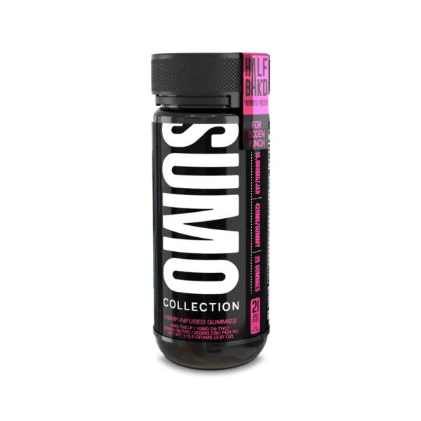 Sumo Forbidden Punch, Half Bak'd, Gummies