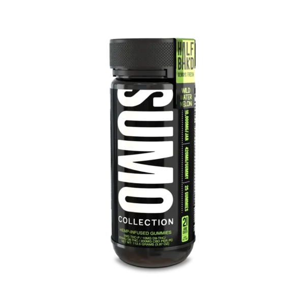 Sumo Wild Watermelon, Half Bak'd, Gummies