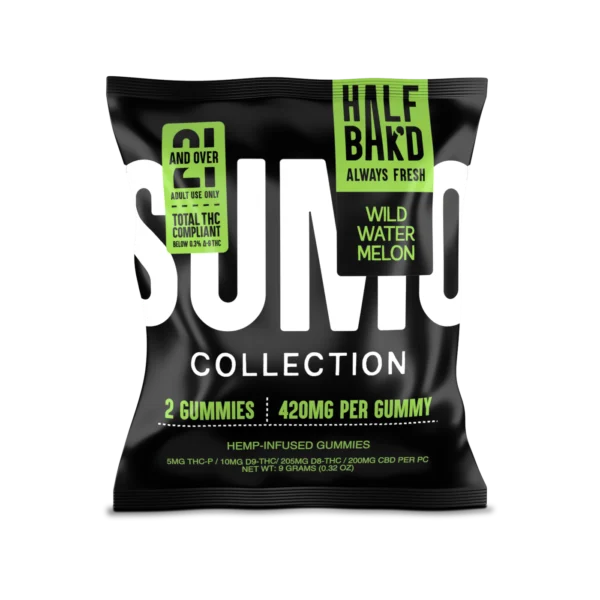 Sumo Wild Watermelon Half Bak'd, Gummies