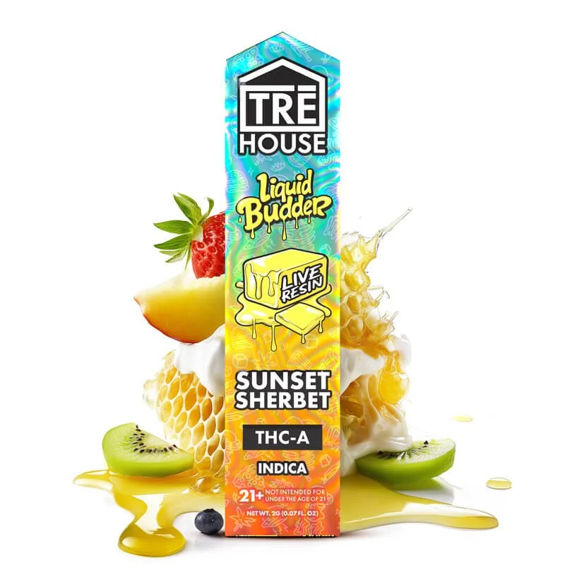 Sunset Sherbet Liquid Budder Tre House, Vape
