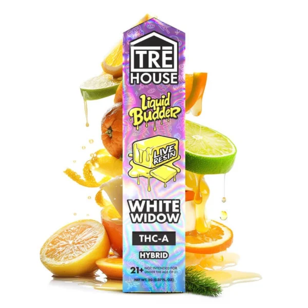 White Widow Liquid Budder, Tre House, Vape